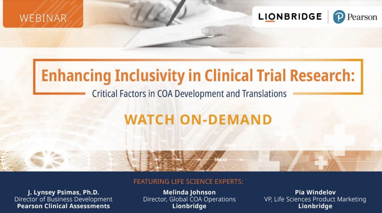 Cover of the presentation of Enhancing Inclusivity in Clinical Trial Research