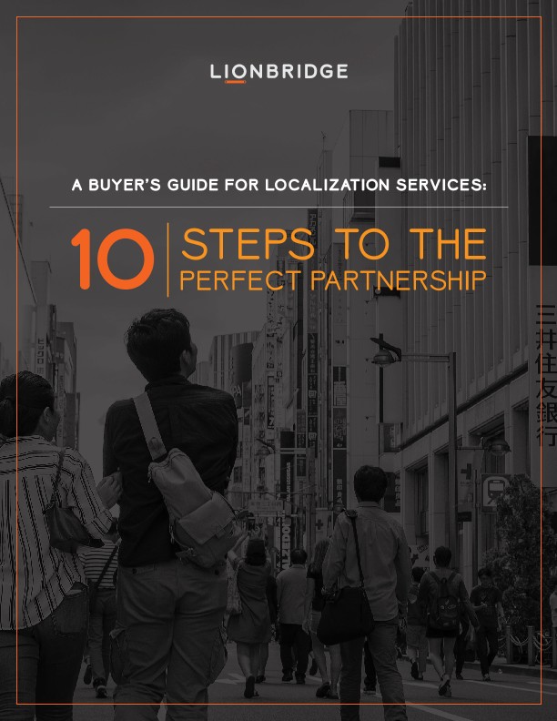 A Buyers Guide For Localization Whitepaper Cover