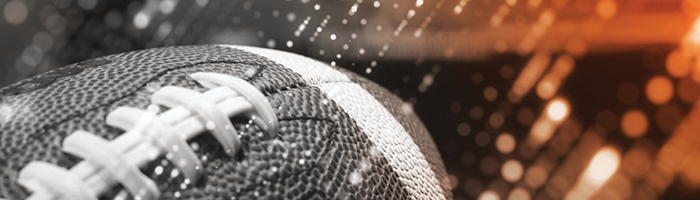 a closeup of a football a closeup of a football