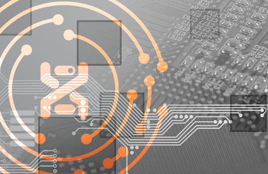 Rendering of circuit board