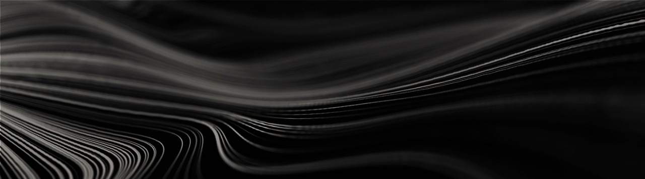 Swirls on black background